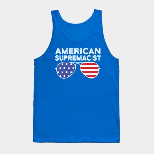 American Supremacist american flag merica usa gifts Tank Top